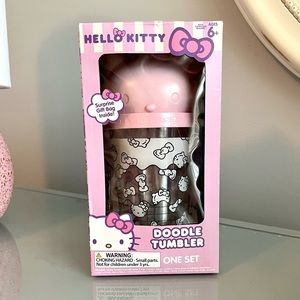 🏷️ Hello Kitty tumblr doodle travel cup